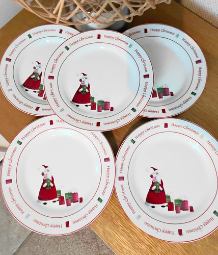 Ceramic christmas plate - 5, x