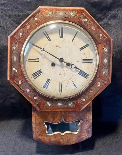 Antique double fusee - , wood