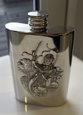 Pewter Hip Flask by Edwin