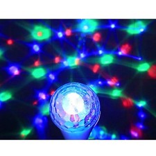 Rotating LED Crystal Ball Bulb