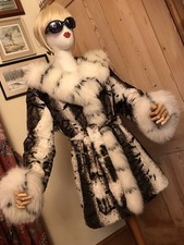 STUNNING FAUX FUR JACKET COAT