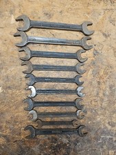 Vintage 10 X TW Williams Superslim Open End Spanners W & BSF
