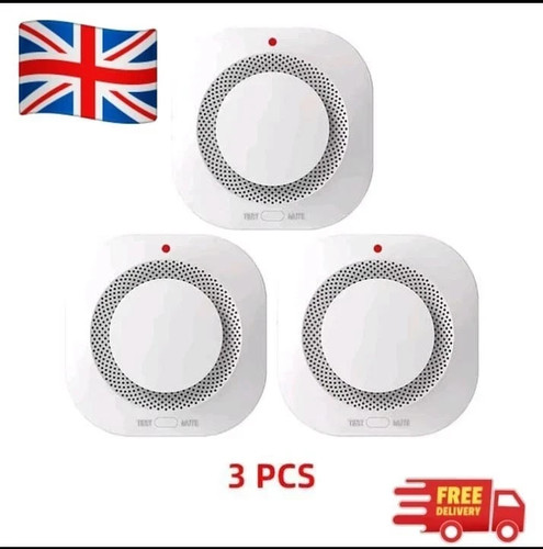 Home fire alarm - 3x,