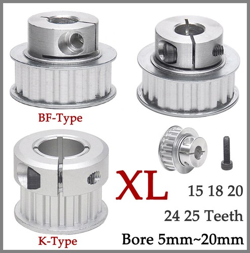 Timing belt pulleys clamping - timing,