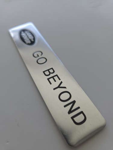 Beyond metal badge land - metal,