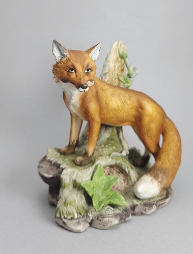 Kowa red fox porcelain - kowa,