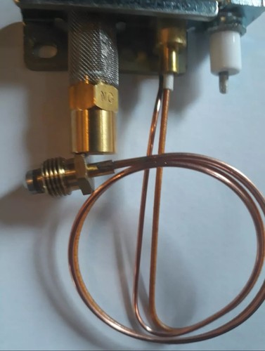 Gas fire oxypilot - gas, thermocouple