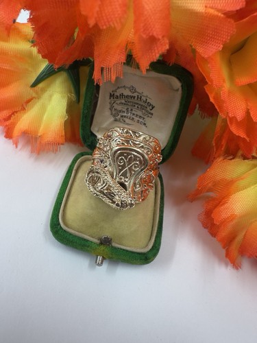 9ct saddle ring yellow - saddle,