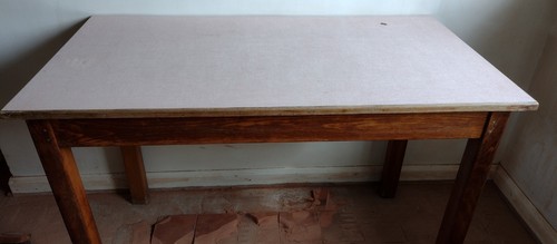 Large vintage pink formica - vintage,