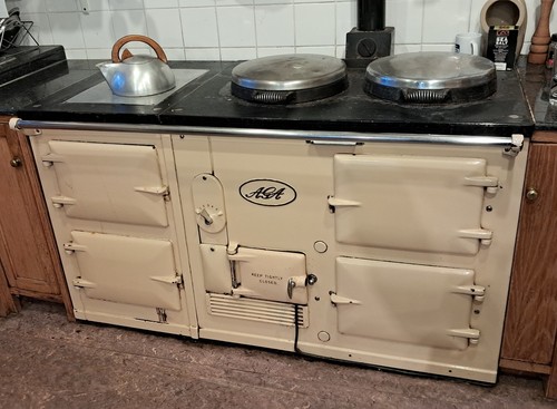 Aga oil fired - oil-fired, cooker