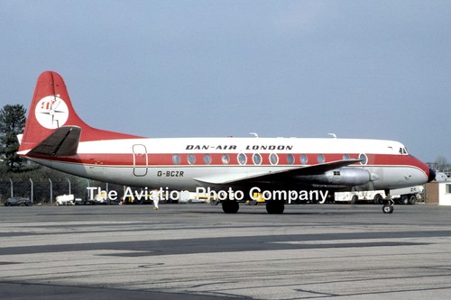 Dan air vickers viscount - air,