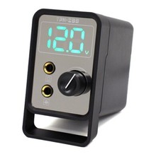 BMX TPN-033 Digital Tattoo Power Supply 1.5-12V with Large LCD Display Black