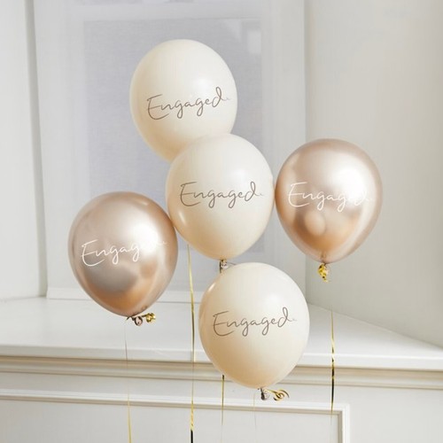 Engagement balloons x5 - balloons,