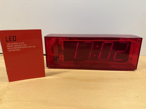 Habitat red digital - red, led