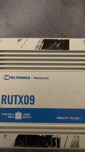 Teltonika rutx09 lte - rutx09, 4g+
