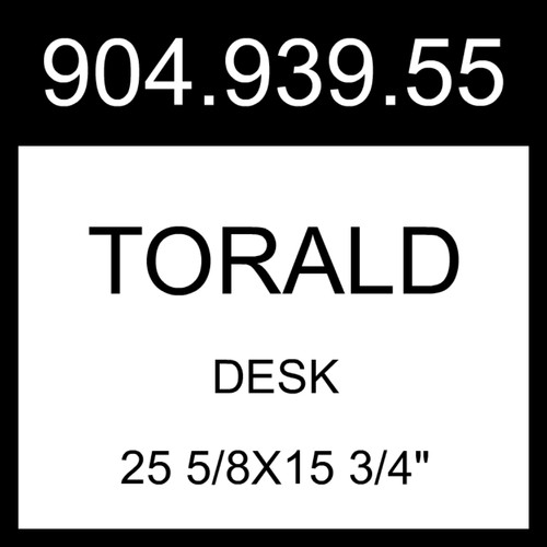 Ikea torald desk - torald, white