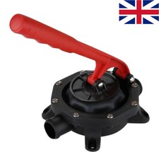 720GPH Manual Diaphragm Boat Marine Bilge Plastic Water Self-priming Pump UK!