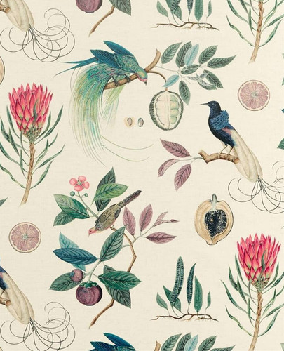 Sanderson curtain fabric - curtain,