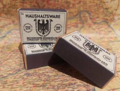 Ww2 german matchbox - ww2,