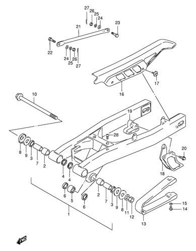Suzuki genuine bolt - suzuki,