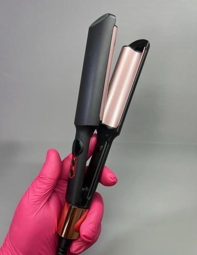 Hair crimper double barrel - hair,