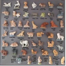 Selection of Imperfect Wade Whimsies made between 1950-1989 (Imperfect/Chipped)