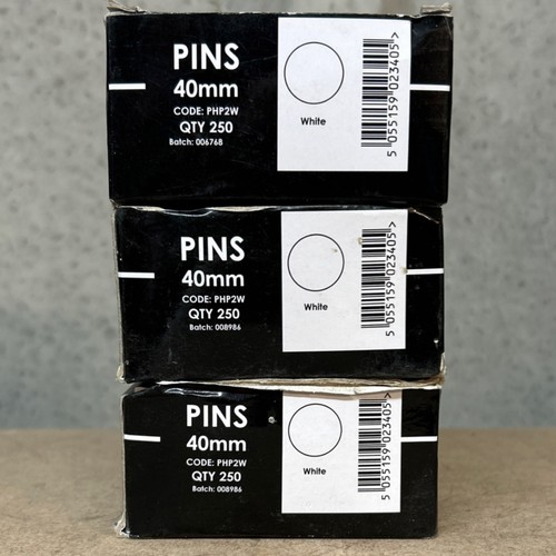 Boxes 40mm white - boxes, pack