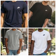 NIKE EMBROIDERED LOGO CREW