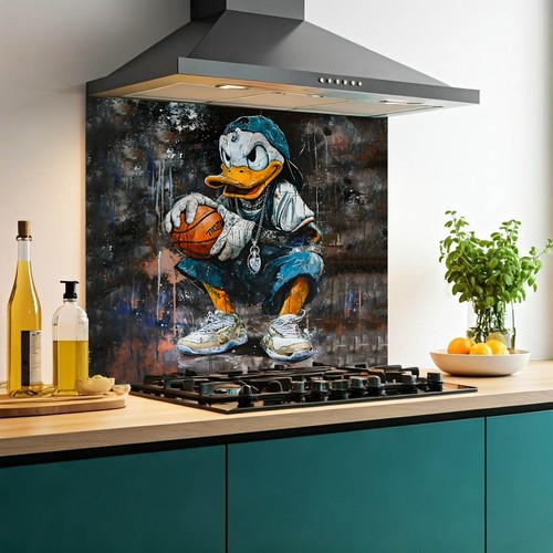 Printed glass kitchen - printed,