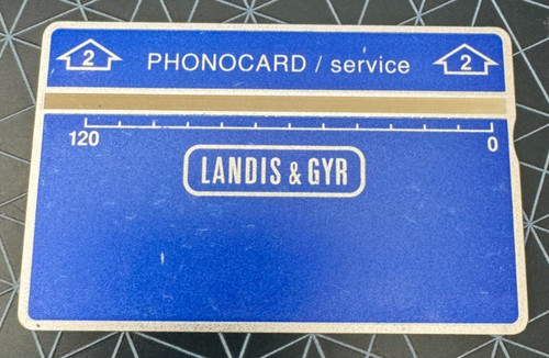Landis gyr service phonocard - gyr,