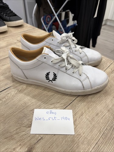 White leather men - leather, fred