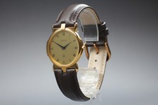 [Exc+5]  GUCCI 3400F.M Gold Roman Women's Quartz Watch Vintage From JAPAN