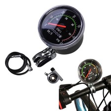 Retro Bike Speedometer with 78cm Connection Cable No Battery Required