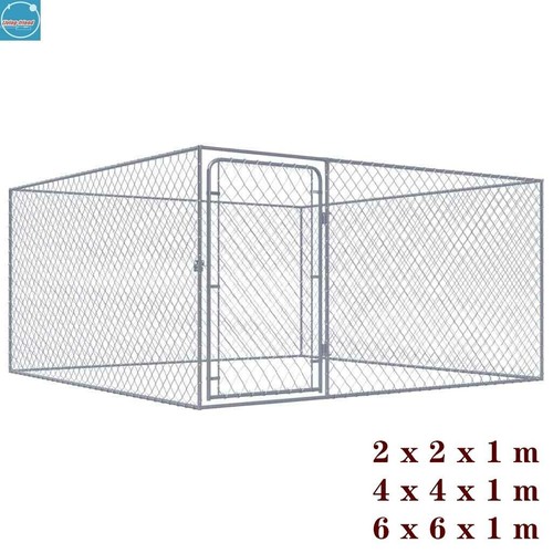 Outdoor dog kennel galvanised - dog,