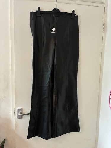 Heartbreak black faux leather - heartbreak,