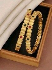 22k gold plated Indian bangles