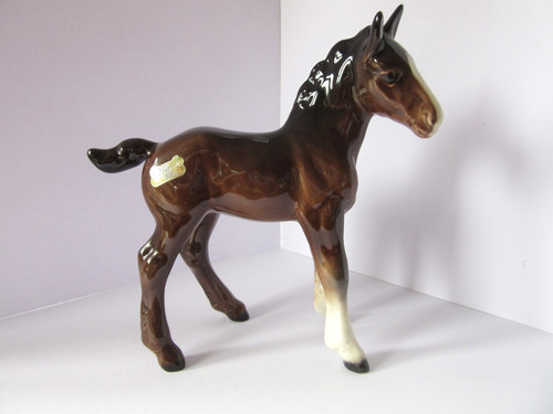 Beswick large shire foal horse - beswick,