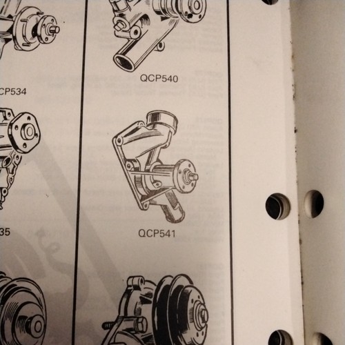 Water pump opel - water, a-b-c