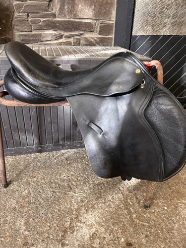 Black country saddle - black, gp