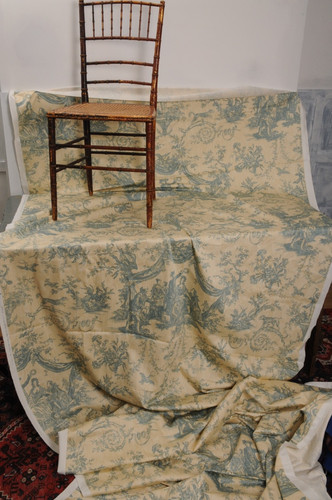 Toile moire print cotton - moire,