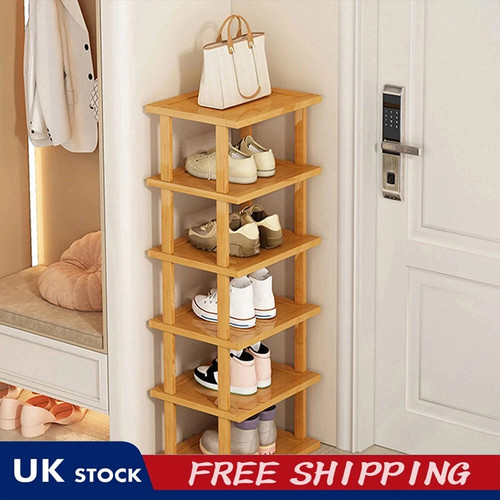Tiers bamboo shoe rack - 6,