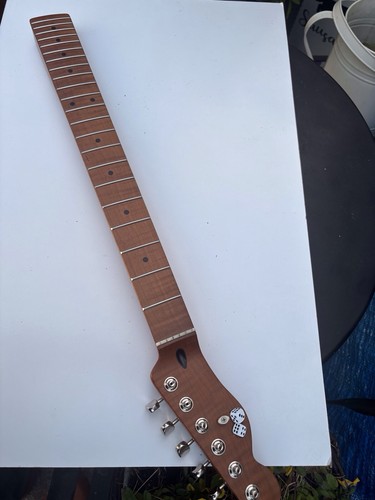 Telecaster neck with tuners - telecaster,