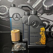 Genuine Mercedes W205 C-Class 180 200 250 300 M274 Petrol Oil and Filter ZSER18