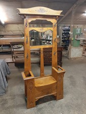Lovely Antique Art Nouveau Oak