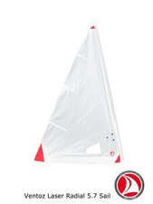 Ventoz Laser Radial Sail 5.7