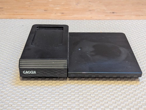 Gaggia knock box and stand - knock,
