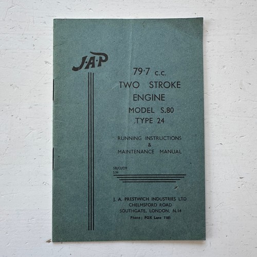 Jap 7cc two - jap, 79.7cc