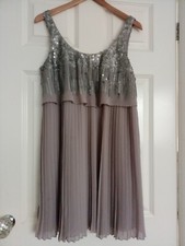 Flapper dress Pink Silver