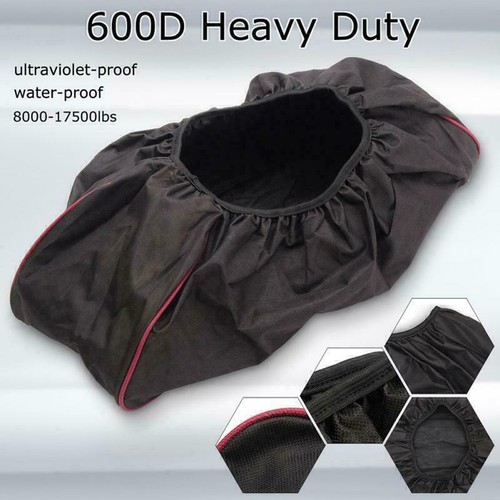 Car winch cover black - car,