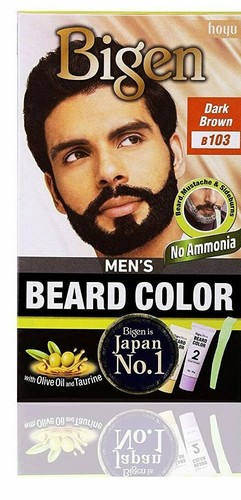 Bigen men beard - men's, dark